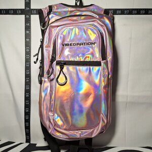 Vibedration Hydration Backpack w/o bladder - Pink vinyl type - USED